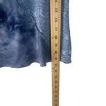 Y2k Size XS‎ Blue Green Mixed Floral Lace Blue Flutter Shirt Patchwork Cotage Photo 7