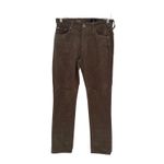AG Adriano Goldschmied  The Mari High Rise Straight Corduroy Pants Size 27 Photo 1