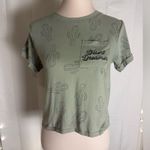 Electric Pink Women’s Cactus Print Tee – Size Small Photo 0