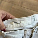 McGuire Denim  White Newton Skinny Jeans Ankle Zip Sz 24 Photo 4