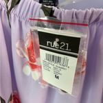 Rue 21  Orange and Purple Sleeveless Puff Sleeve Mini Dress Photo 5