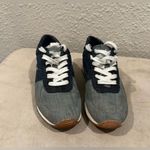 Michael Kors  Allie Wrap Denim Trainer‎ Sneakers Shoes Size 6M Photo 0
