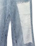 Anthropologie  Pilcro Laidback Flare Jeans Size 29 Patchwork Distressed High Rise Photo 12