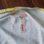 Romwe  Yellow Floral Chic Feminine Festival Dainty Summer Bikini Set Size Medium Photo 6