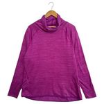 Champion Top Womens XX Large Purple Funnel Neck Pullover Long Sleeve Cozy Comfy Photo 0
