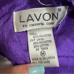 Lavon  Tracksuit Wind Breaker 80s Geometric 90s Cheerful Corp Purple Black Retro Photo 5