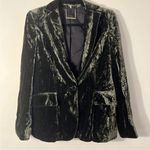 Frame Classic Crushed Velvet Blazer - size 12 NWOT Photo 0