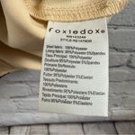 Foxiedox  Hellia Lace A-Line Mini Dress Nude Lining Adjustable Straps Navy S NWT Photo 4