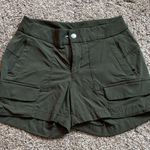 Athleta  Dark Green Women's Cargo Shorts Photo 0