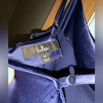 Lulus Lulu’s Hollywood Woman Navy Blue Satin Midi Dress Photo 5