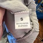 Casual Shorts Sage Green Gray Ruffle Hem Photo 9