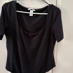 H&M Black Bodysuit Photo 1