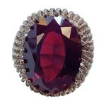 Ruby 10k Bristol yellow gold  Bold Statement ring Photo 0