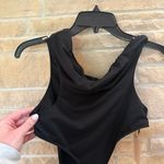 SheIn Strapless Cut Out Black Bodysuit Photo 2
