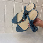 ALOHAS NEW  Willa Espadrille Wedge Sandals in Denim Photo 4