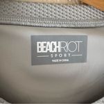 Beach Riot Francine Silver Shine Crop Top Women’s Long Sleeve Activewear Yoga Photo 6