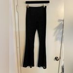 Motel Rocks Motel Pants Womens Trousers in Tribal Flock Flare Stretch Black Size Small Photo 4