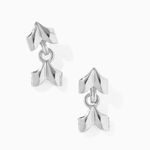 Stella & Dot Silver Arrow Convertible Earring Set, MBxSD - Brand New with Tags! Photo 2