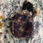 Vans  off the Wall Fuzzy Red and Blue mini Crossbody Bag Photo 1