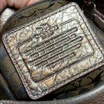 Coach  EDIE 31 PEWTER SILVER LEATHER SHOULDER BAG PURSE Photo 2