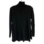 Calvin Klein  Black White Flecked Cowl Neck Tunic Sweater‎ size M Photo 2