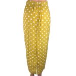 Toby Heart Ginger Lulus Selena Yellow Polka Dot Midi Fitted Pencil Skirt Size XS Photo 5