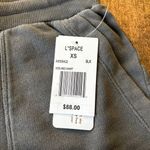 l*space L* Women’s XS Sideline Sweat Shorts Washed Black Casual Lounge Sporty New Photo 6