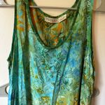 Green Blue Orange Floral Earthy Nature Fairy Dress ~Host Pick~ Size M Photo 1