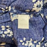 En Crême En Creme Blue Floral Mini Dress Lace Sz S Photo 4