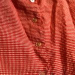 Handmade Vtg 50s Red Gingham Daisy Chain Mini Dress Swimsuit Playsuit Romper Bloomers M/L Photo 3