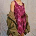 Urban Outfitters NWT UO Kimchi Blue Tie-Dye Corduroy Babydoll Dress Photo 0