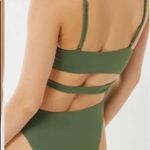 Urban Outfitters UO Out From Under Abalone Strappy Asymmetrical Swimsuit One-Piece Bathing L NWT Photo 2