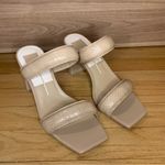 Dolce Vita Pascoe Taupe Embossed Heeled Sandal Photo 1