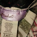 Pinkeli M Tie Dye Ruched Tank Top Black Size M Photo 4