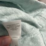 J. Jill Love Linen Mint Green Women's Blouse Blue Size XL Photo 6