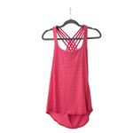 Lululemon  Free To Be Wild Pink Butteryfly Angel Tank Top Built in Bra Size 6 Photo 2
