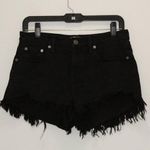 Pistola  Black Distressed Shorts Size 25 Photo 0