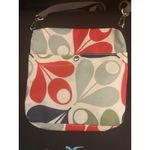 Orla Kiely Crossbody Target Travel Bag Purse Acorn Car Print Lining Colorful Photo 3