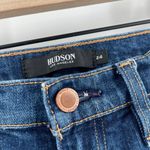 Hudson Jeans HUDSON Gemma Jean Shorts Size 24 Denim Cotton Stretch Distressed Cutoff Blue Photo 6