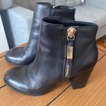 ALDO Heeled Black Suede Booties Photo 0