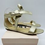 Ivanka Trump Suede Ballet Style Flats with ankle‎ wrap, Ivanka Trumph,Carthe, Black   Size 10 Photo 11