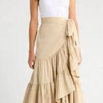 Cinq à Sept Mahlia Midi Dress Tan Photo 0