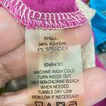 Calvin Klein Size 6 Tank Maxi Stripe Multicolor Fun Color Summer Soft Dress Photo 7