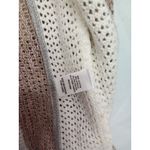 Est. 1946  Sweater Small White Pink Beige And White Long Striped Knit‎ Photo 4