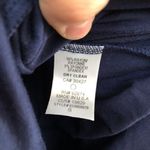 Anthropologie ELLA MOSS Odela Braid V-Neck Dress Navy Blue Blouson Mini Dress S Photo 5