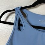 Athleta  Light Blue Shanti Asana Tank Top SZ:L Photo 5