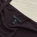 Eileen Fisher  Two Layer Sleeveless Silk Tank Top | Dark Chocolate Brown | XL Photo 3