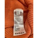 We The Free by Free People Main Squeeze Hacci Sweater Womens Size Medium Orange Photo 6