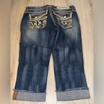 Rock Revival  Kai Capri crop cropped Women's Blue Jeans denim Photo 1