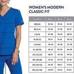 Cherokee Women's  Scrub Workwear Revolution WW120 Royal Blue Size 3XL NWT #1003 Photo 3